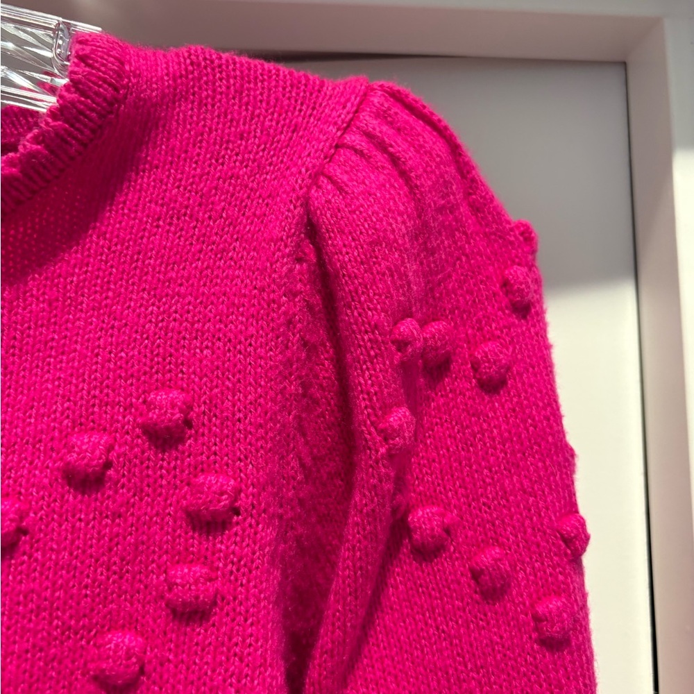 Lilly Pulitzer Vibrant Pink Heart Sweater - Picture 3 of 7